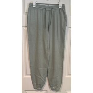 Sage Green Lounge Jogger Sweatpants Comfy Casual Athleisure Drawstring Pants